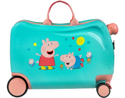 Undercover Reisetrolley Ride-on Peppa Pig, 4 Räder