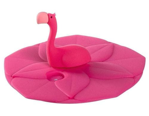 Leonardo Glasabdeckung Bambini Flamingo 1 Stück, D: 9cm, Silikon