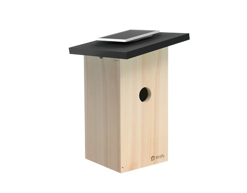 Birdfy Nistkasten mit Kamera + Solar Vogelhaus mit 1080P HD-Kamera Live-Ansicht