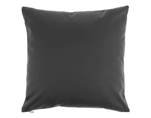 COCON Kissenhülle anthrazit 40x40cm, Baumwolle, Canvas 215g/m2, YKK RV