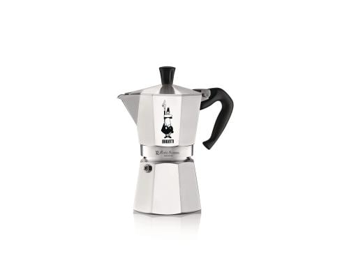 Bialetti Moka Express 6 Tassen Aluminium poliert
