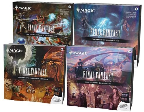 MTG Final Fantasy Holiday Szenenboxen Display ENGLISCH