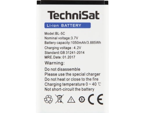 TechniSat Akku BL-5C zu TechniSat Viola 3