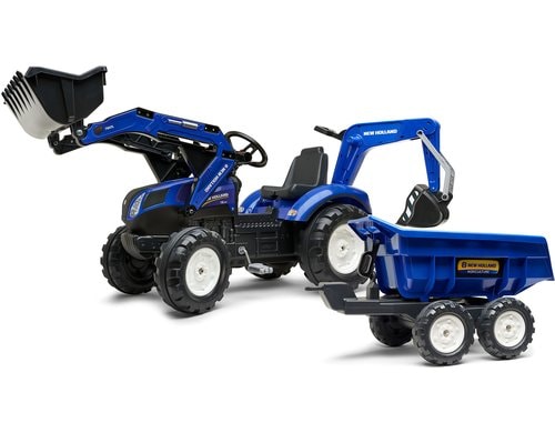 New Holland Traktor + Anh. XXL