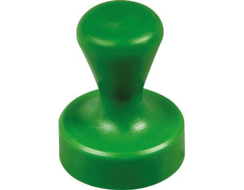 Berec Griffmagnet, grün, 2-er Set Kunststoff, Ø 17 mm, Neodym