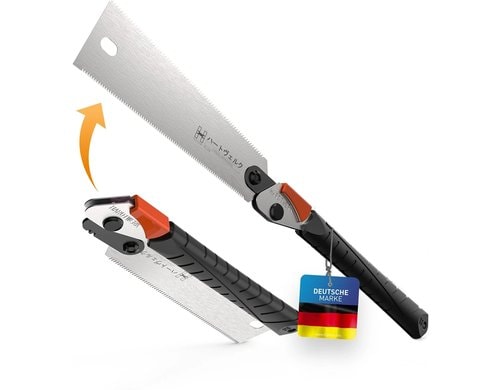 Hardtwerk Handsäge Ryoba klappbar Holzsäge, Säge, Japansäge