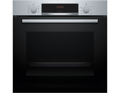 Bosch Backofen HBA514BS3 A+, 71l, Heissluft, Grill, Pizza