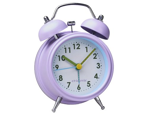 ChicMic Alarm Clock - Delirium 8x12cm, Glocken Alarm,Licht,Batterie exkl.