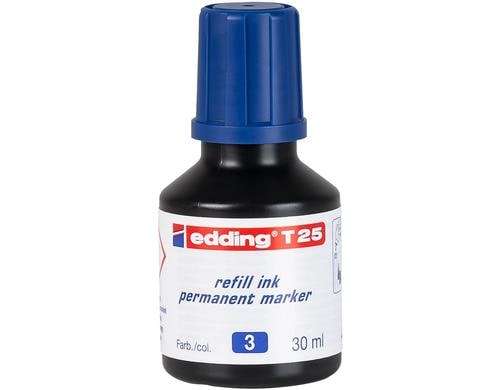 Edding Nachfülltusche Permanent blau 30 ml