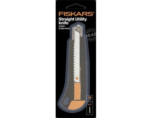 Fiskars Cutter Metall 18mm Klingenführung aus Metall, gummierter Griff