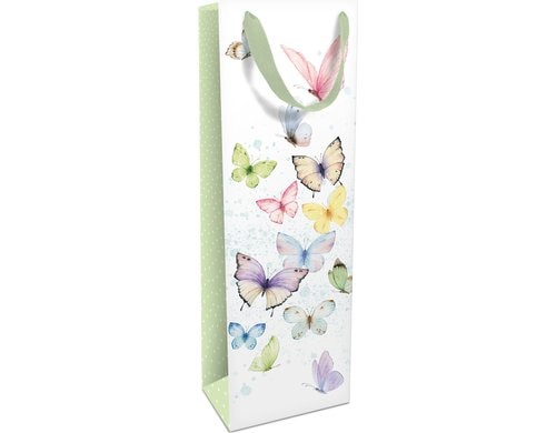 B+C Flaschentasche Schmetterling Grösse: 12 x 36 x 10 cm