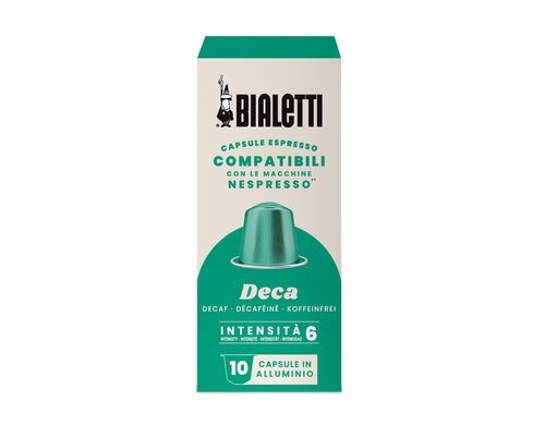 Alu Nespresso-kompatible Kapseln DECA 10 Stück