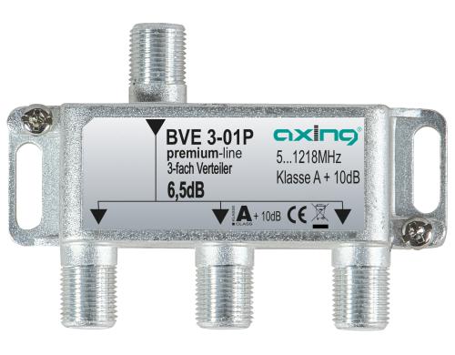 Axing BVE 3-01P 3-fach Verteiler, 51218 MHz, Bauform 01