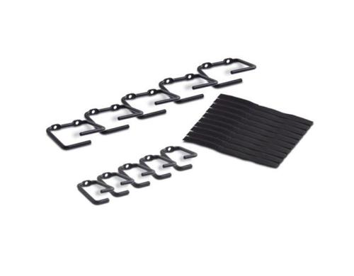APC NetShelter Kabelbügel AR8113A 5 kleine und 5 grosse Ringe, schwarz