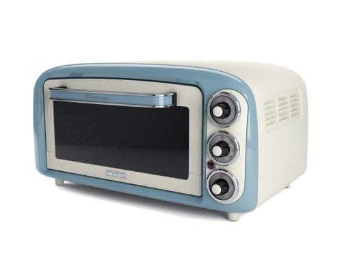 Ariete Backofen Retro Blau 18 Liter, 1380 Watt