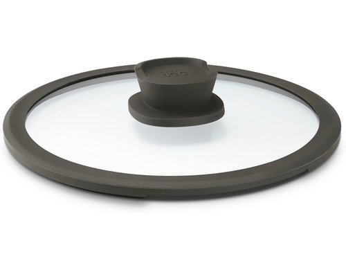BergHOFF Glasdeckel Leo Stone+ 20cm schwarz passend zu 20cm Pfannen, Allround