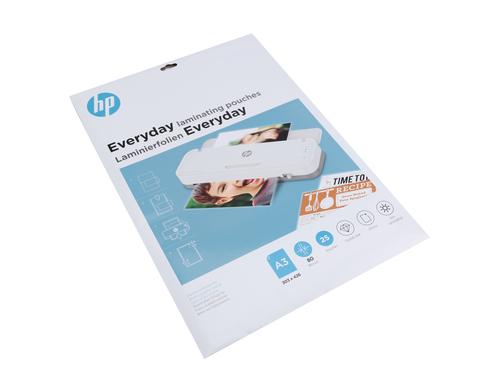 HP Everyday Laminierfolien A3 80 Micron, Inhalt: 25 Stück