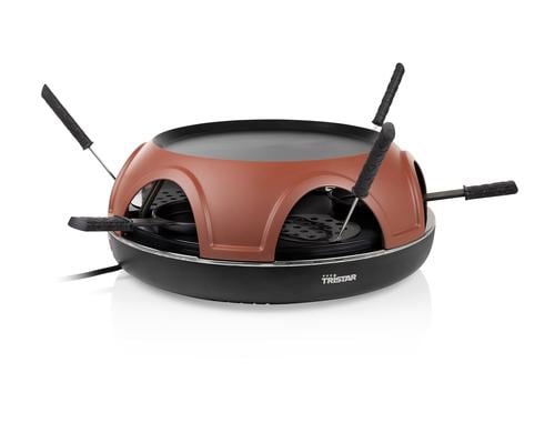 Tristar Pizzagrill PZ-9160 1800W, 1.9M Kabel, 3in1, 6 Personen