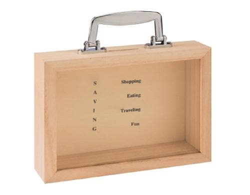 Glorex Spardose Holu 22x16x5.5cm