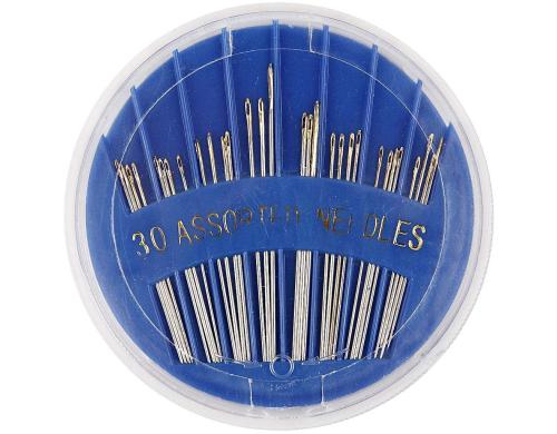 Creativ Company Nähnadeln assortiert 30 Stück, Grösse 35-45 mm, Nr. 3-7