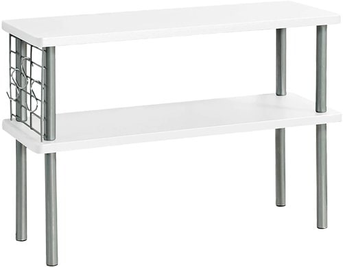 Kesper Küchenregal 2 Etagen B 55 x H 38 x T 20 cm, Weiss