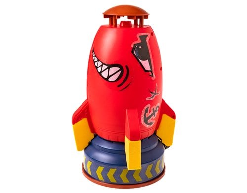 FTM Raketen-Wassersprinkler rot