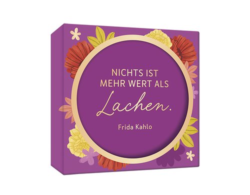 Grafik Werkstatt Korkuntersetzer Schachtel Genuss & Design à 6 Stück, Frida Kahlo