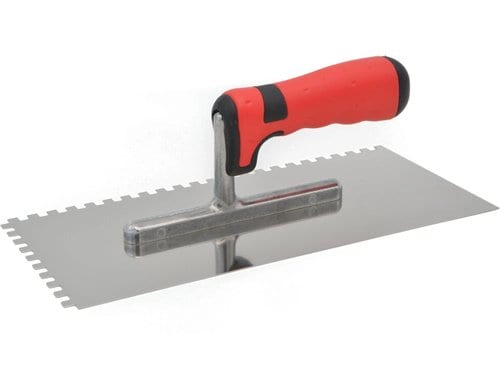 Glättekelle 6x6 gezahnt 280x130 mm