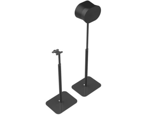 Flexson Lautsprecherständer, einzeln für Sonos Era 300, verstellbar, Schwarz