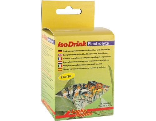 Lucky Reptile Iso Drink Elektrolyte 45g, 18 Tabletten