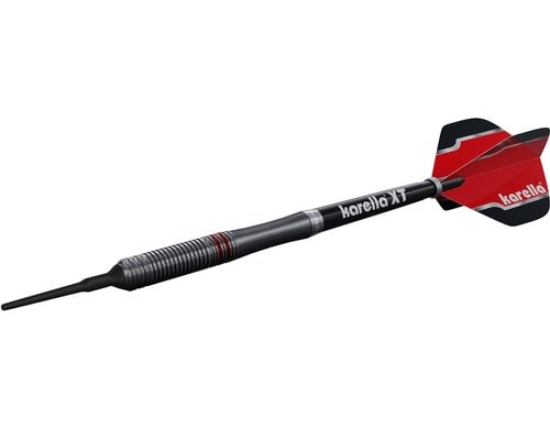 Karella Softdart Fighter 20g 3 Stück, schwarz, 90% Tungsten