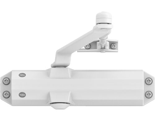 Yale Türschliesser mit Standardarm Serie 4500-EN2/EN3/EN4 - Weiss