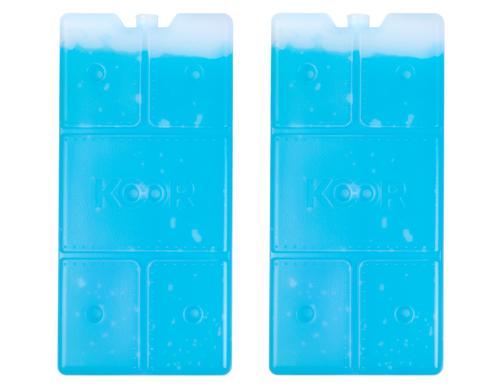 KOOR Kühlelement Arctico L Duopack Transpa 2x525g 250x120x20mm