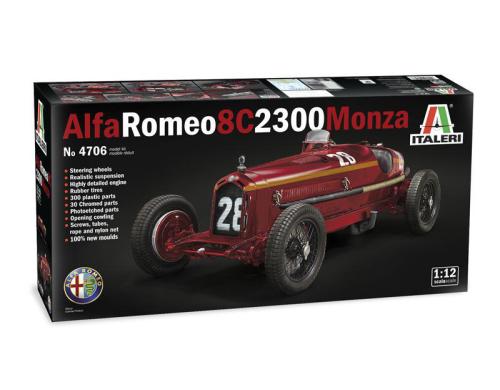 Italeri Alfa Romeo 8C 2300 Monza 1:12