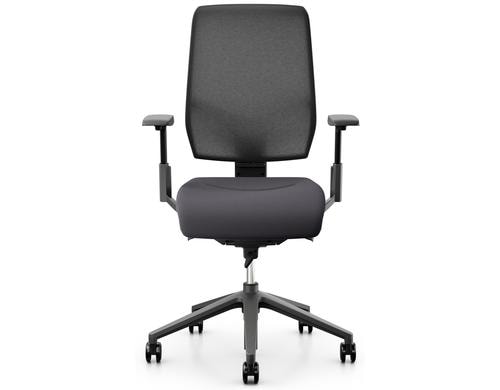 Giroflex Bürostuhl 68 mit Netzrücken Farbe: Charcoal, Mit Armlehne, Extreme