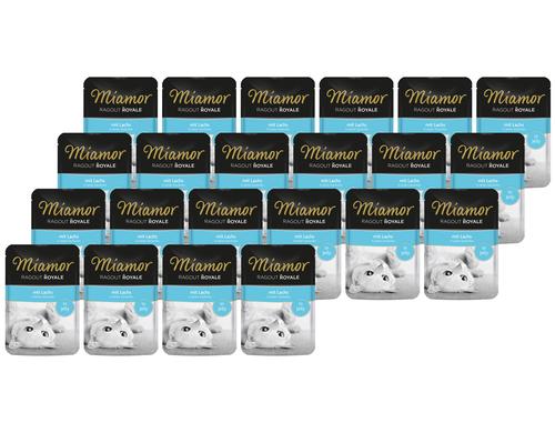 Miamor Ragout Royale Lachs Gelée 22x100g