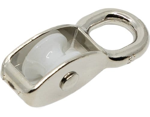 Einfachrolle 15mm/5mm-Seil Stahl verz. Beutel à 1 Stk.