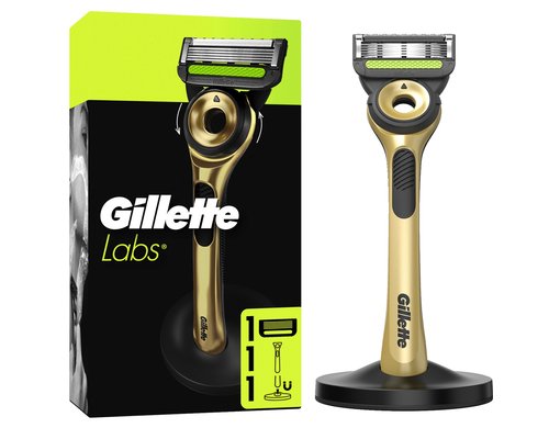 Gillette Labs Gold Rasierarpparat mit Klinge Duschanhänger