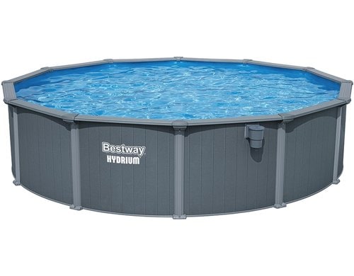 Hydrium Stahlwandpool Komplett-Set mit Sandfilteranlage  549 x 132 cm