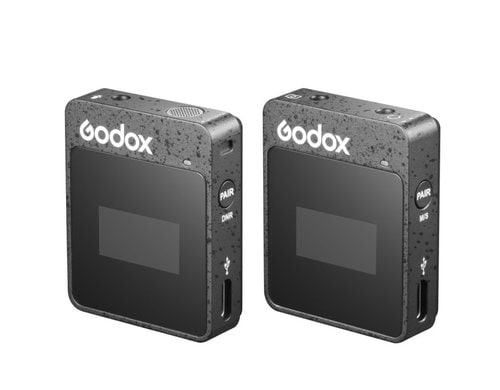 Godox Movelink II M1 Mikrofonsystem 2.4GHz Drahtloses Mikrofonsystem, schwarz