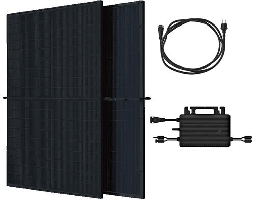 Technaxx Solar Balkonkraftwerk 800W TX-354 HMS-800W, 2x 440 W Modul Bifazial