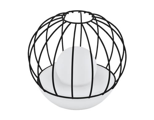 EGLO SOLAR Tischleuchte schwarz/weiss Solar / inkl. 2x LED-RGB 0,2W, Solar