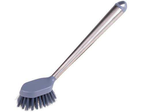 Edi Baur Abwaschbürste Chromstahl Körper: Polypropy. Griff: rostfreier Stahl
