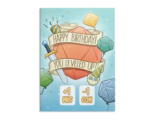 Geburtstagskarte Birthday D20