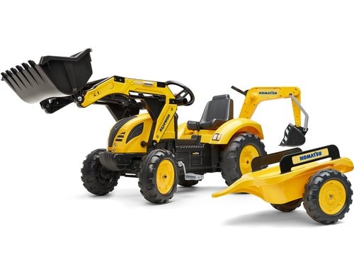 Komatsu Traktor + Anh. XXL