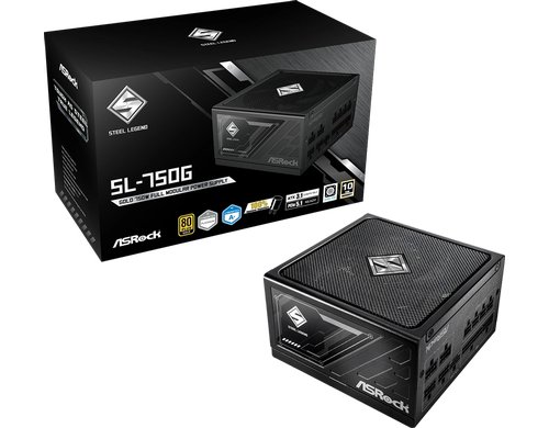 ASRock Steel Legend SL-750G 80+ Gold Power Supply Unit