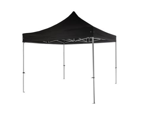 COCON Pavillon faltbar deluxe 3 x 3 m mit Tasche, schwarz