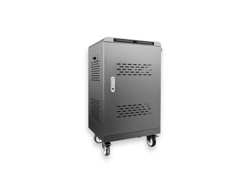LMP 32P USB-C Ladewagen: Tablet, Notebook abschliessbar, 2x 1000W Ladestation
