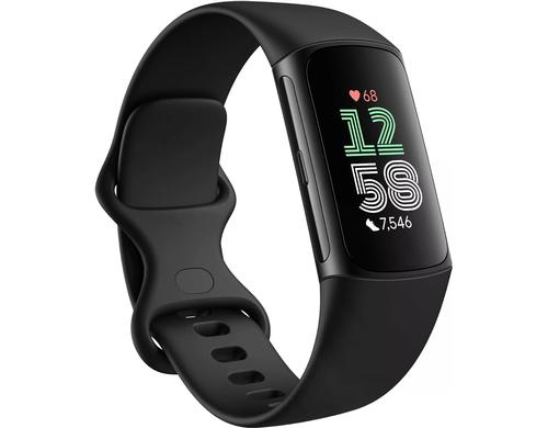 Fitbit Charge 6 Activity Tracker Obsidian / Schwarz