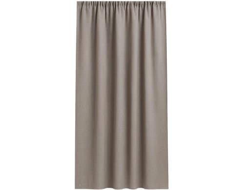 Stotz Decor Nachtvorhang Verdunkelung Mira taupe, 140x260 cm